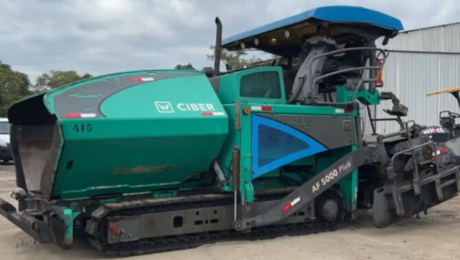 Vibroacabadora Ciber AF 5000 PLUS 2022