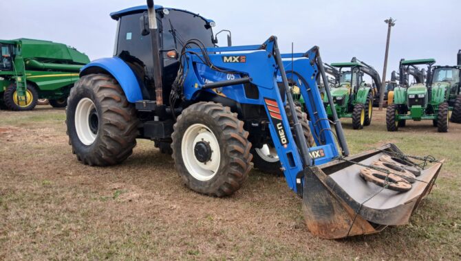 TRATOR NEW HOLLAND T6.110  C/FRONTAL